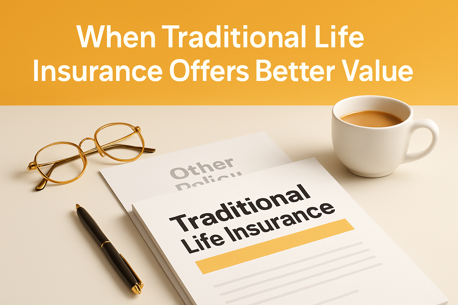 When Traditional Life Insurance Offers Better Value