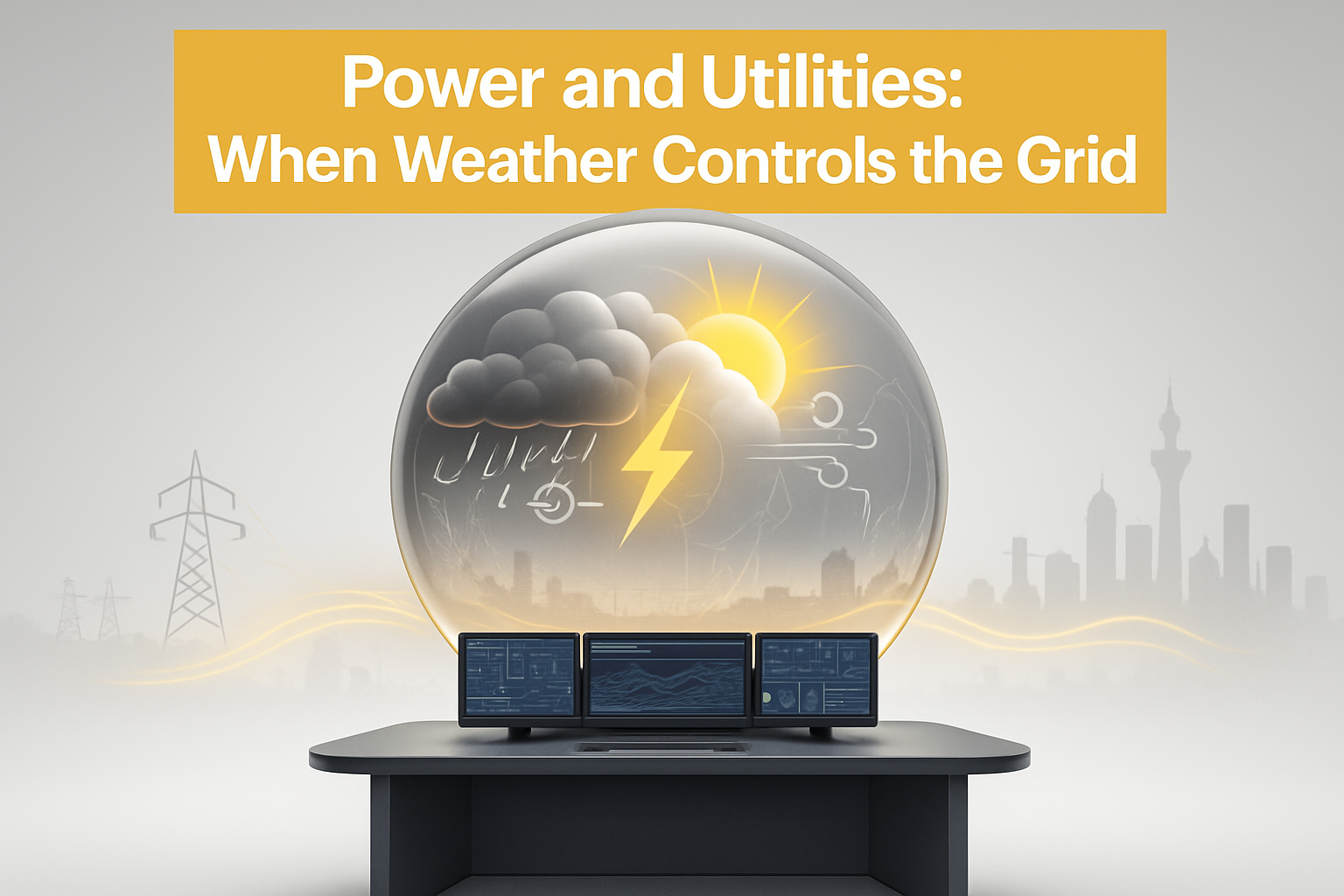 Power and Utilities: When Weather Controls the Grid