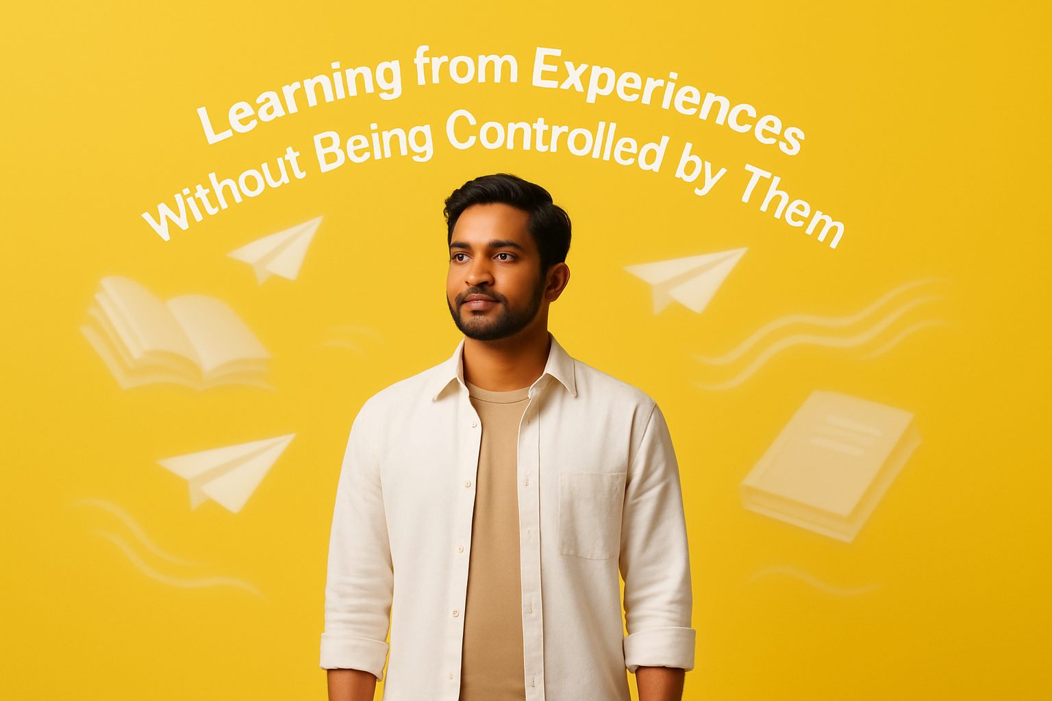 Learning from Experiences Without Being Controlled by Them