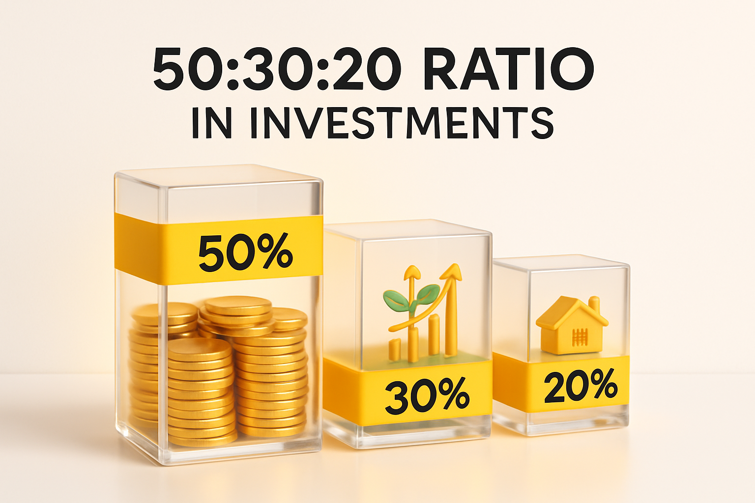 What Is the 50:30:20 Ratio in Investments?