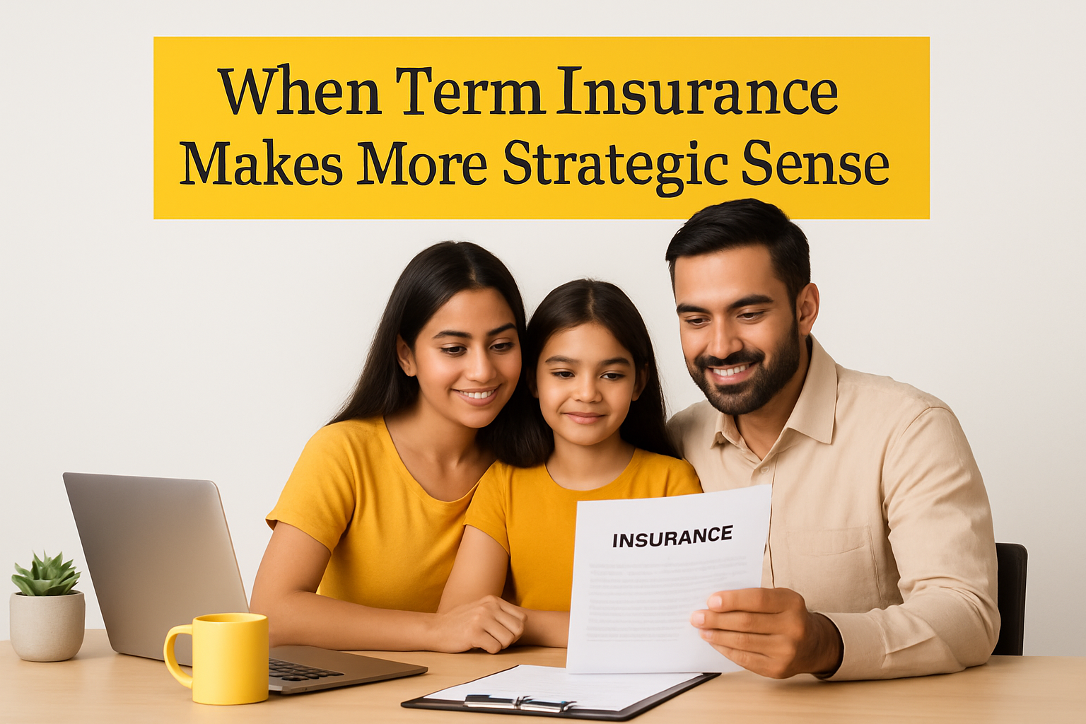 When Term Insurance Makes More Strategic Sense
