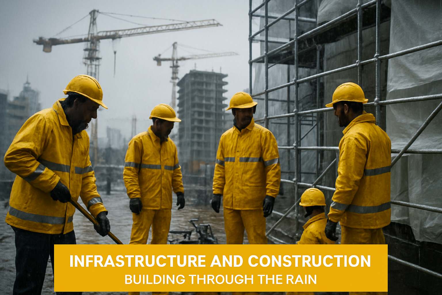 Infrastructure and Construction: Building Through the Rain