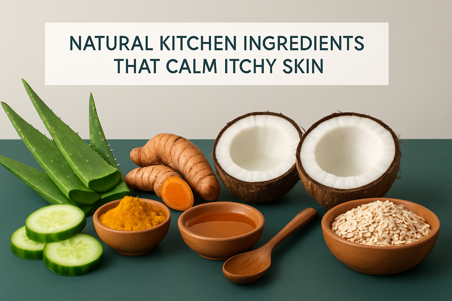 Natural Kitchen Ingredients That Calm Itchy Skin