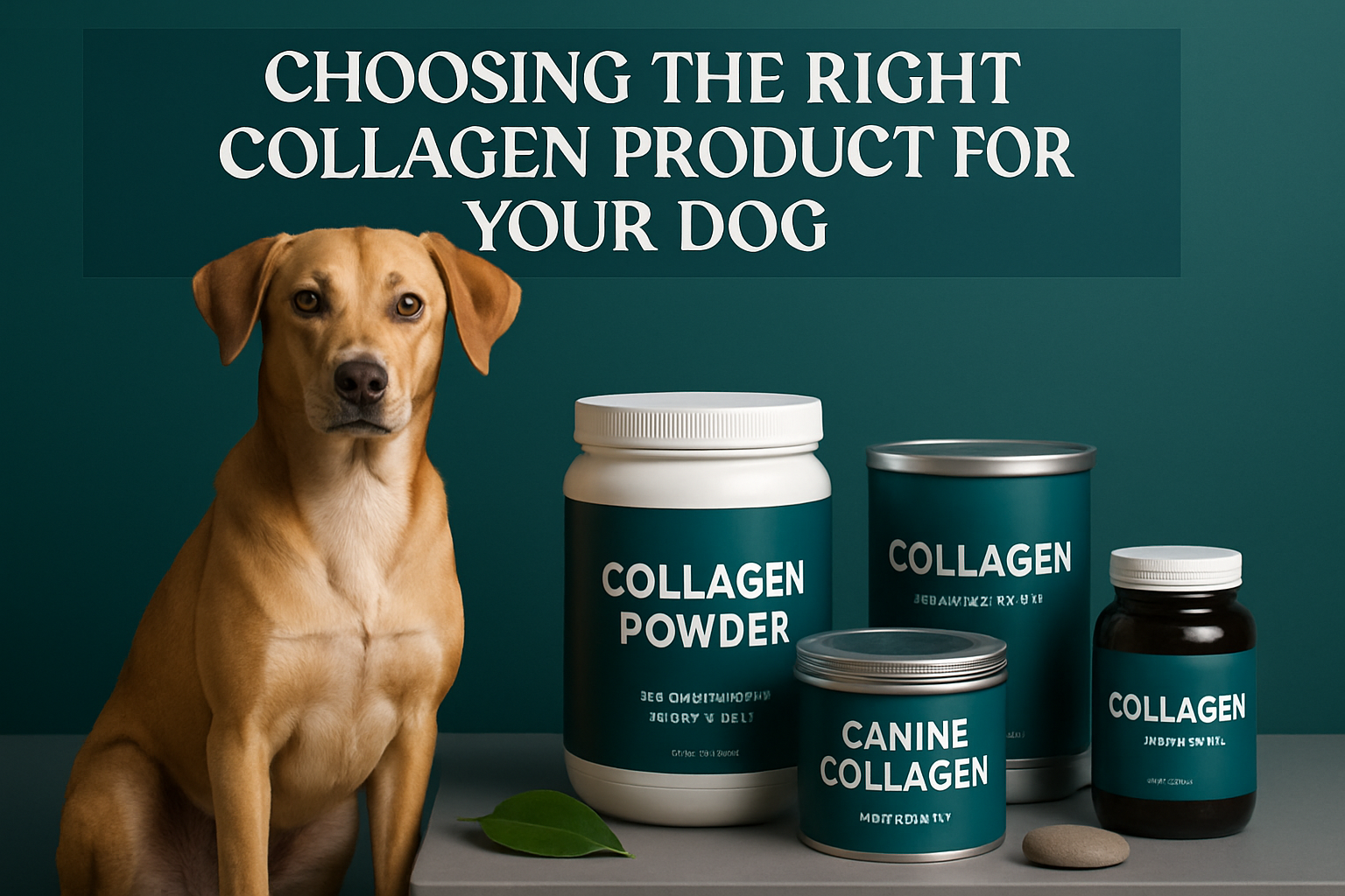 Choosing the Right Collagen Product for Your Dog