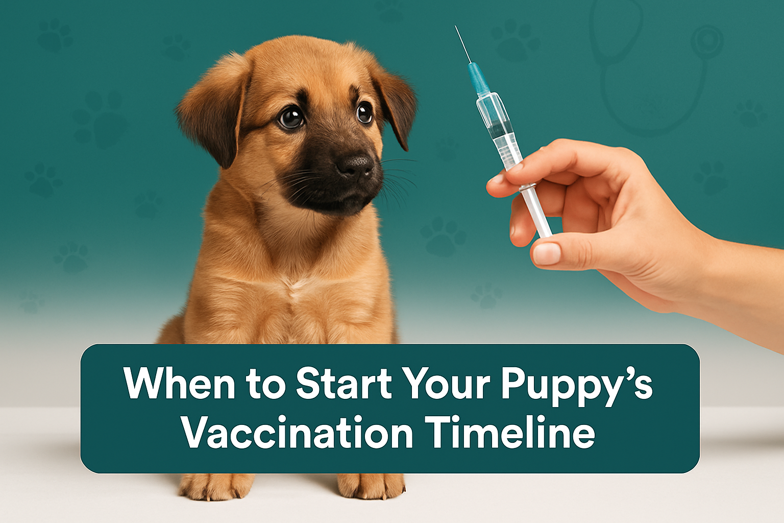 When to Start Your Puppy's Vaccination Timeline