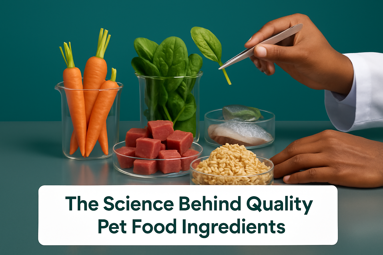The Science Behind Quality Pet Food Ingredients