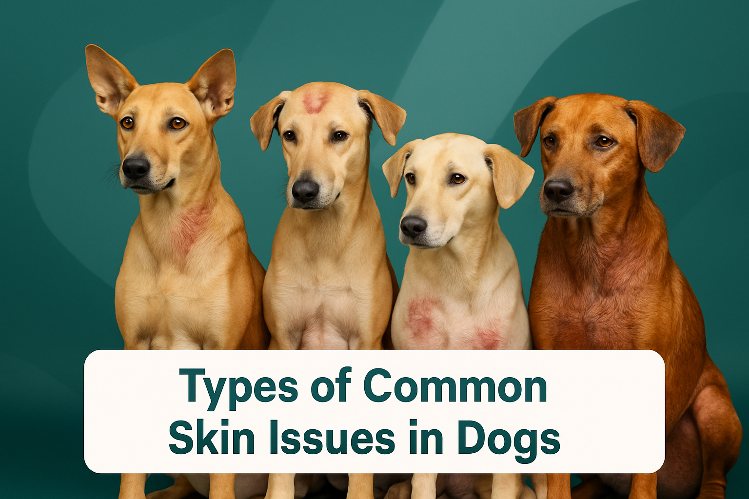 Types of Common Skin Issues in Dogs