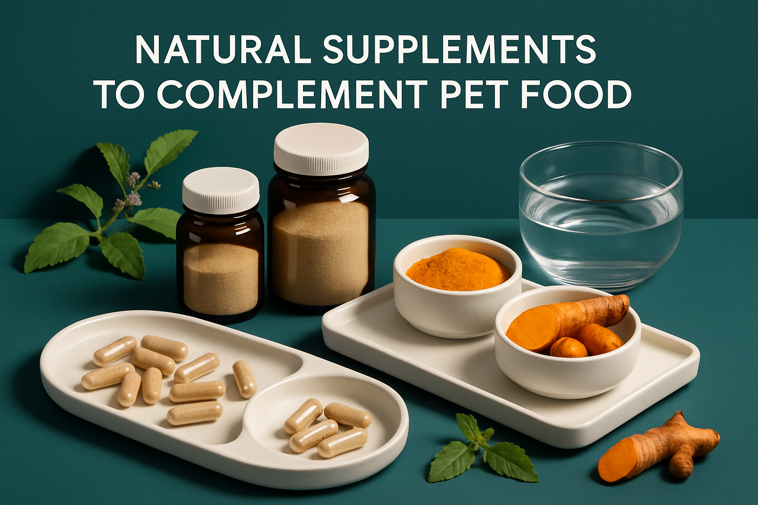Natural Supplements to Complement Pet Food