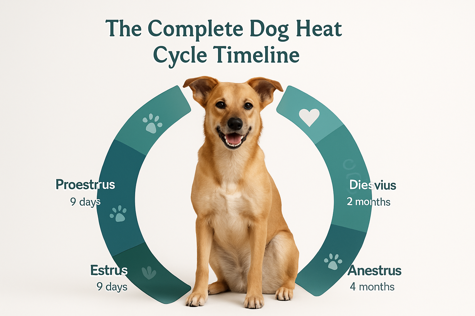 The Complete Dog Heat Cycle Timeline